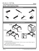 Preview for 3 page of Kallista Vir Stil .75 Installation Instructions Manual