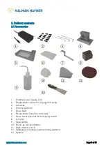 Предварительный просмотр 5 страницы Kalman Hafner Precision Legend 2.0 Operating Instructions Manual