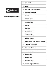 Предварительный просмотр 1 страницы Kalmar DCF 90-100 Workshop Manual