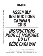 KALON CARAVAN Assembly Instructions Manual preview