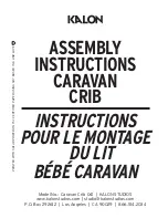 Preview for 1 page of KALON CARAVAN Assembly Instructions Manual