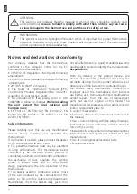 Preview for 4 page of Kalor Francesca 17B User Manual