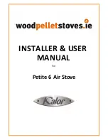 Kalor Petite 6 Installer And User Manual preview