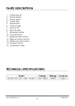 Предварительный просмотр 4 страницы Kalorik 1654057 Manual