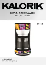 Preview for 1 page of Kalorik BRITTO CM 46525 MT Manual