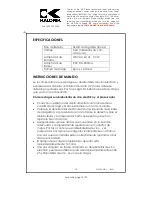 Preview for 14 page of Kalorik CKS 40211 Operating Instructions Manual