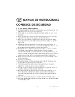 Preview for 10 page of Kalorik CM-25282SS Operating Instructions Manual