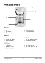 Preview for 2 page of Kalorik CM 46085 Instructions Manual