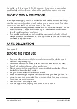 Preview for 5 page of Kalorik CM 46085 Instructions Manual