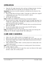 Preview for 6 page of Kalorik CM 46085 Instructions Manual