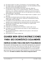 Preview for 12 page of Kalorik CM 46085 Instructions Manual