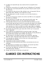 Preview for 20 page of Kalorik CM 46085 Instructions Manual