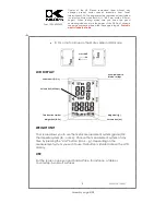 Предварительный просмотр 5 страницы Kalorik Digital kitchen scale withvolume measuring function User Manual