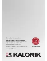 Preview for 48 page of Kalorik EBS 42573 Manual