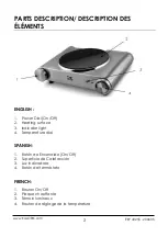 Preview for 2 page of Kalorik EKP 43255 Manual