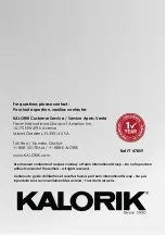 Preview for 56 page of Kalorik FT 47859 Manual