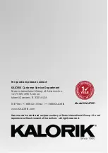 Preview for 26 page of Kalorik HM 47251 User Manual