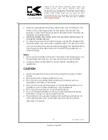 Preview for 8 page of Kalorik HVC 39365 Operating Instructions Manual