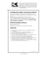 Preview for 14 page of Kalorik HVC 39365 Operating Instructions Manual