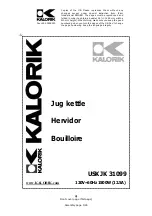 Kalorik JK 31099 Manual preview