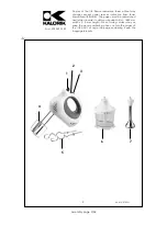 Preview for 2 page of Kalorik KA M 5 Operating Instructions Manual