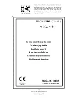 Preview for 1 page of Kalorik Kitchen Originals TKG JK 1037 Operating Instructions Manual