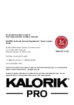 Предварительный просмотр 36 страницы Kalorik KPRO GR 51149 Manual