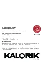 Предварительный просмотр 68 страницы Kalorik MAXX AFO 47631 SS Manual