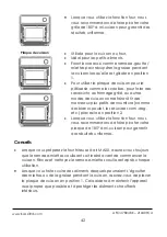 Предварительный просмотр 42 страницы Kalorik MAXX AFO 47804 BK Manual