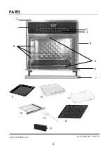 Предварительный просмотр 4 страницы Kalorik MAXX AFO 52096 BK Manual