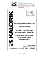 Kalorik PPG 36584 Operating Instructions Manual preview