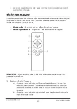 Предварительный просмотр 23 страницы Kalorik RVC 46588 Manual