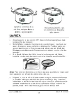 Предварительный просмотр 28 страницы Kalorik SC 41175 Manual