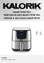 Kalorik SMART FRYER PRO Manual preview