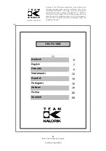 Preview for 28 page of Kalorik TKG FG 1000 Instructions Manual