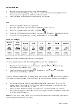 Предварительный просмотр 7 страницы Kalorik TKG FTL 1008 Manual