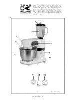 Предварительный просмотр 2 страницы Kalorik TKG HA 1002 Operating Instructions Manual