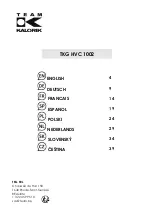 Preview for 44 page of Kalorik TKG HVC 1002 Manual