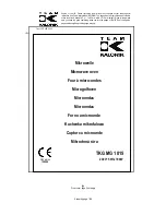 Предварительный просмотр 1 страницы Kalorik TKG MG 1015 Operating Instructions Manual