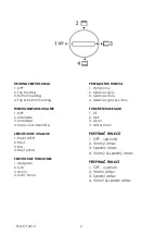 Предварительный просмотр 2 страницы Kalorik TKG OT 2010 Manual