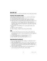 Preview for 5 page of Kalorik TO-4 Operating Instructions Manual