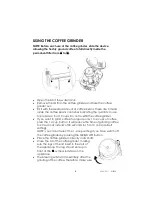 Предварительный просмотр 8 страницы Kalorik USK CCG 1 Operating Instructions Manual