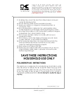 Preview for 3 page of Kalorik USK CM 23826 Operating Instructions Manual