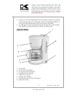 Preview for 19 page of Kalorik USK CM 32205 Manual