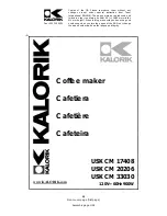 Kalorik USK CM 33030 Operating Instructions Manual preview