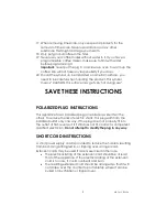 Preview for 3 page of Kalorik USK CM 5 Operating Instructions Manual