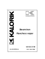 Kalorik USK DA 31750 Operating Instructions Manual preview