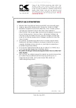 Preview for 20 page of Kalorik USK DG 33761 Operating Instructions Manual