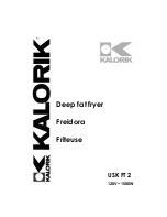 Kalorik USK FT 2 Operating Instructions Manual предпросмотр