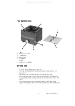 Preview for 4 page of Kalorik USK FT 23816 Operating Instructions Manual